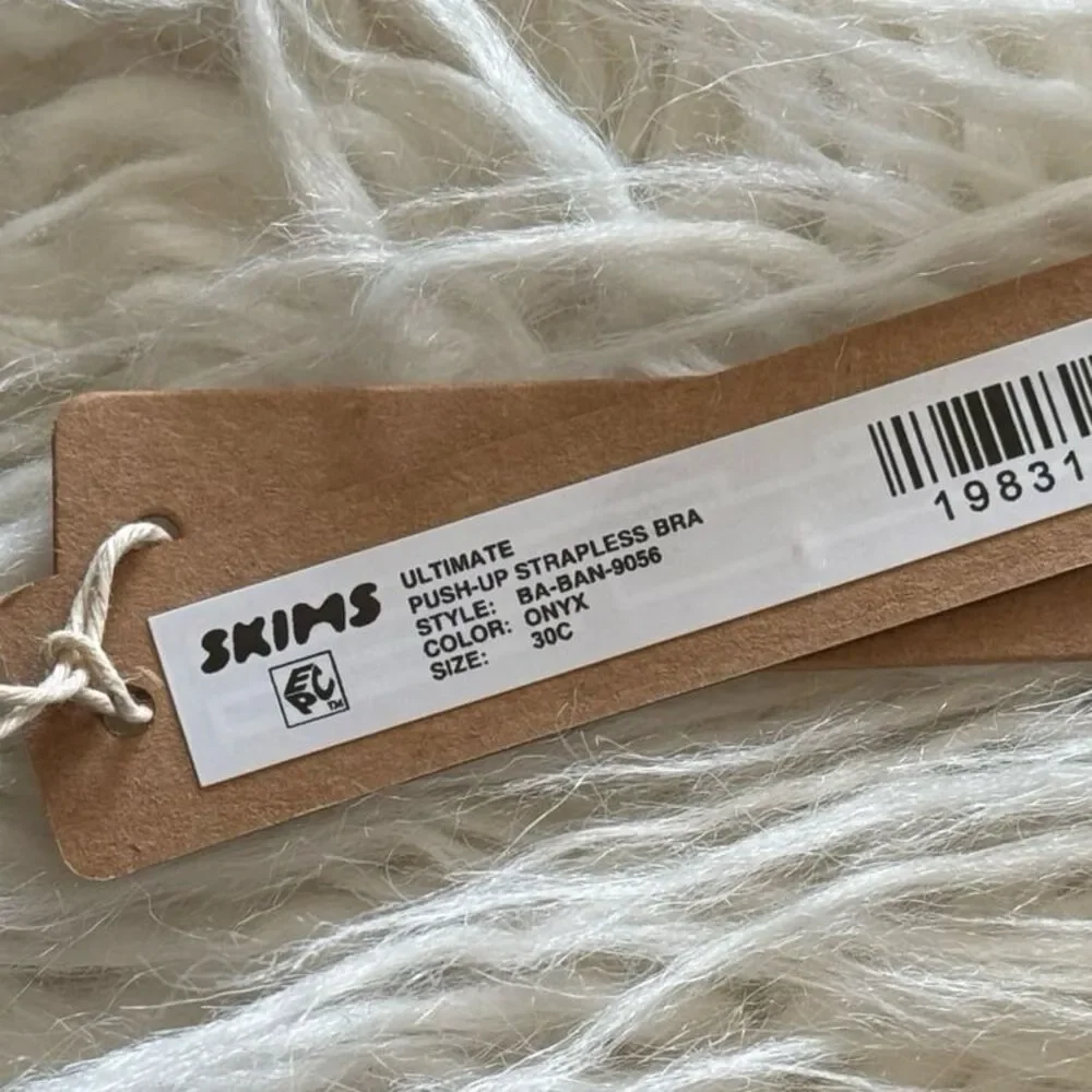 Skims Ultimate Push Up Strapless Bra Onyx Size 30C - Picture 6 of 6